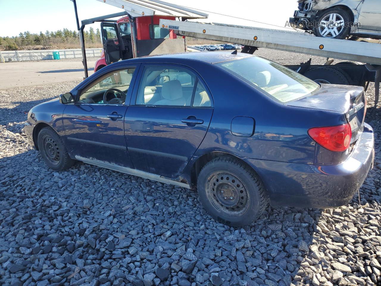 2005 Toyota Corolla Ce Blue vin: 2T1BR32E65C337858