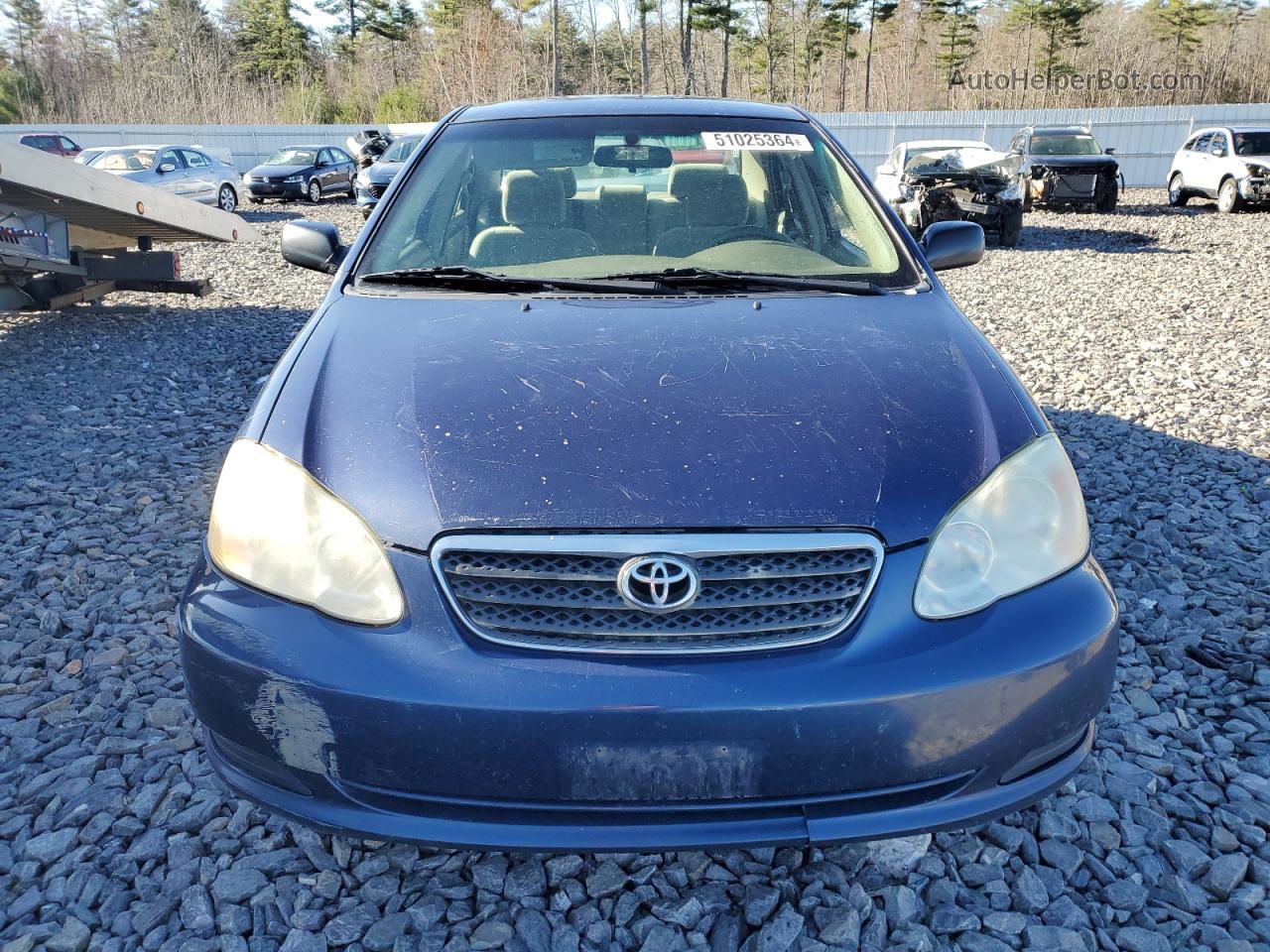 2005 Toyota Corolla Ce Blue vin: 2T1BR32E65C337858