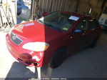 2005 Toyota Corolla Ce Red vin: 2T1BR32E65C427513