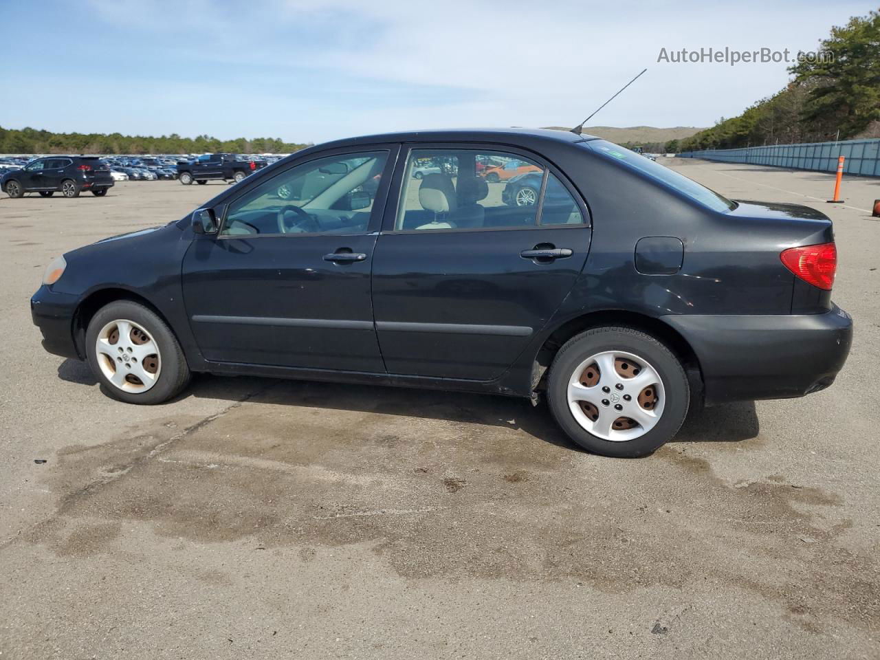 2005 Toyota Corolla Ce Black vin: 2T1BR32E65C467736