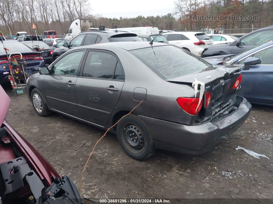 2008 Toyota Corolla Le Gray vin: 2T1BR32E68C932827