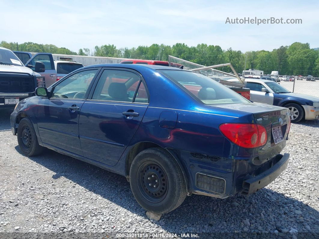 2008 Toyota Corolla Le Синий vin: 2T1BR32E68C933377