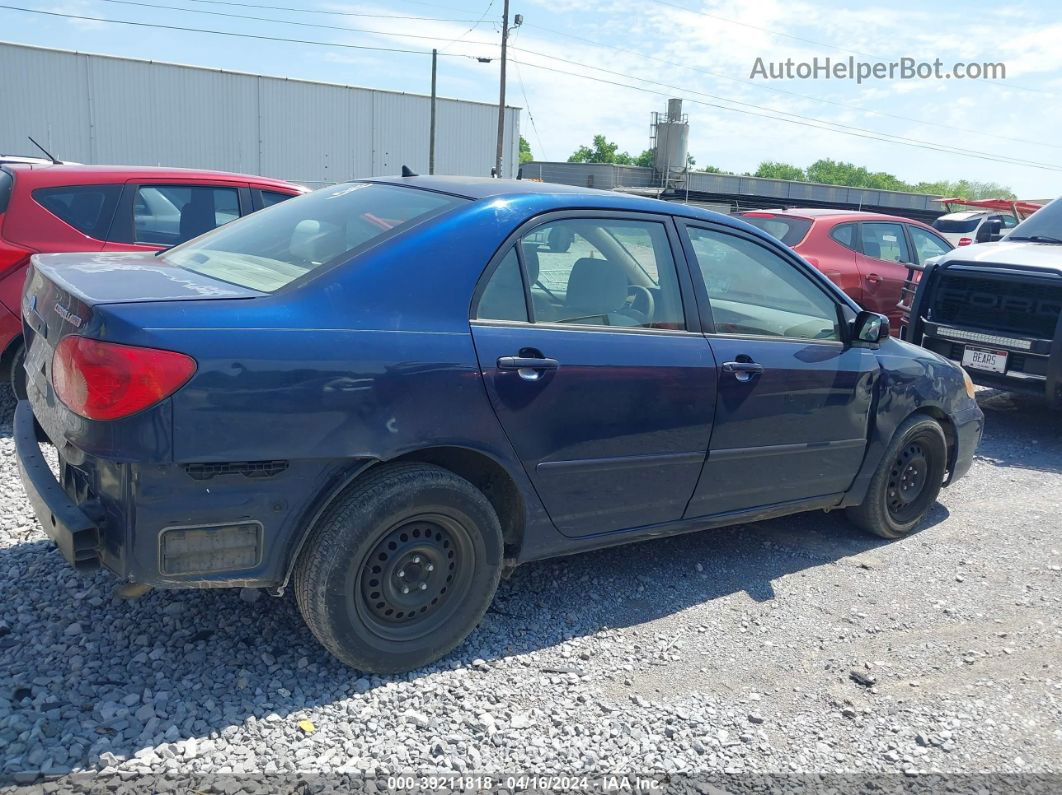 2008 Toyota Corolla Le Синий vin: 2T1BR32E68C933377