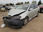 2003 Toyota Corolla Ce Silver vin: 2T1BR32E73C097958