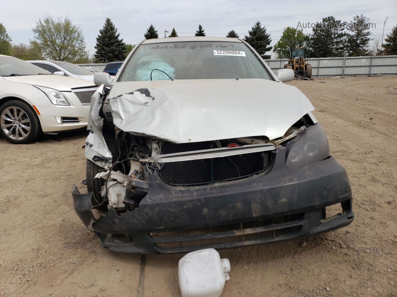 2003 Toyota Corolla Ce Silver vin: 2T1BR32E73C097958