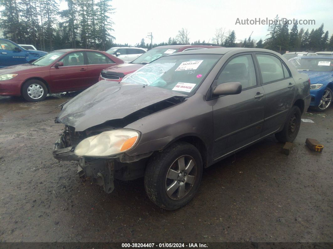 2003 Toyota Corolla Le Серый vin: 2T1BR32E73C101121