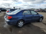 2004 Toyota Corolla Ce Blue vin: 2T1BR32E74C239629