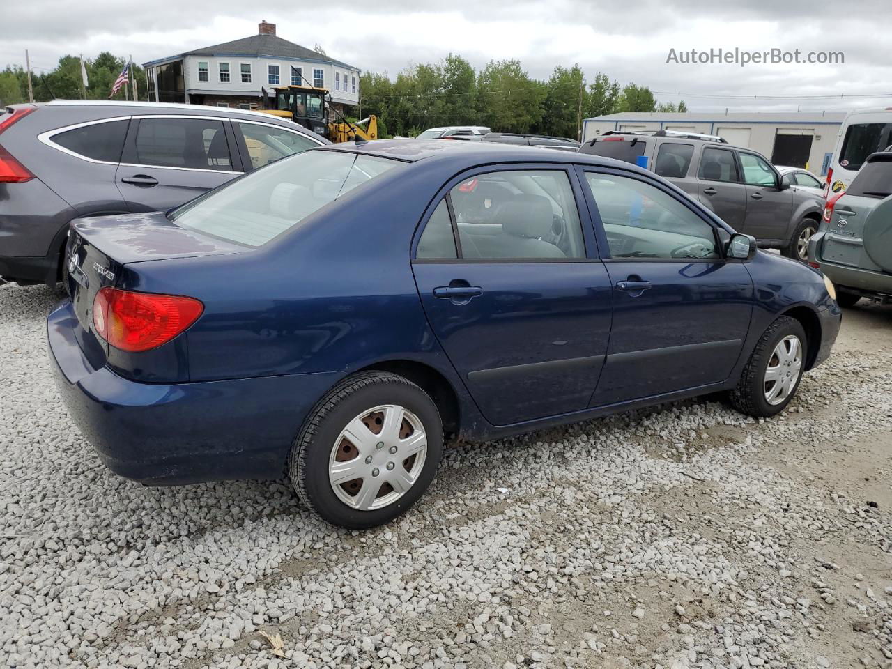 2004 Toyota Corolla Ce Синий vin: 2T1BR32E74C270993