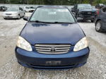 2004 Toyota Corolla Ce Синий vin: 2T1BR32E74C270993