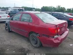 2004 Toyota Corolla Ce Red vin: 2T1BR32E74C280780