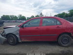 2004 Toyota Corolla Ce Red vin: 2T1BR32E74C280780