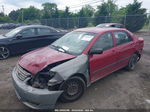 2004 Toyota Corolla Ce Red vin: 2T1BR32E74C280780