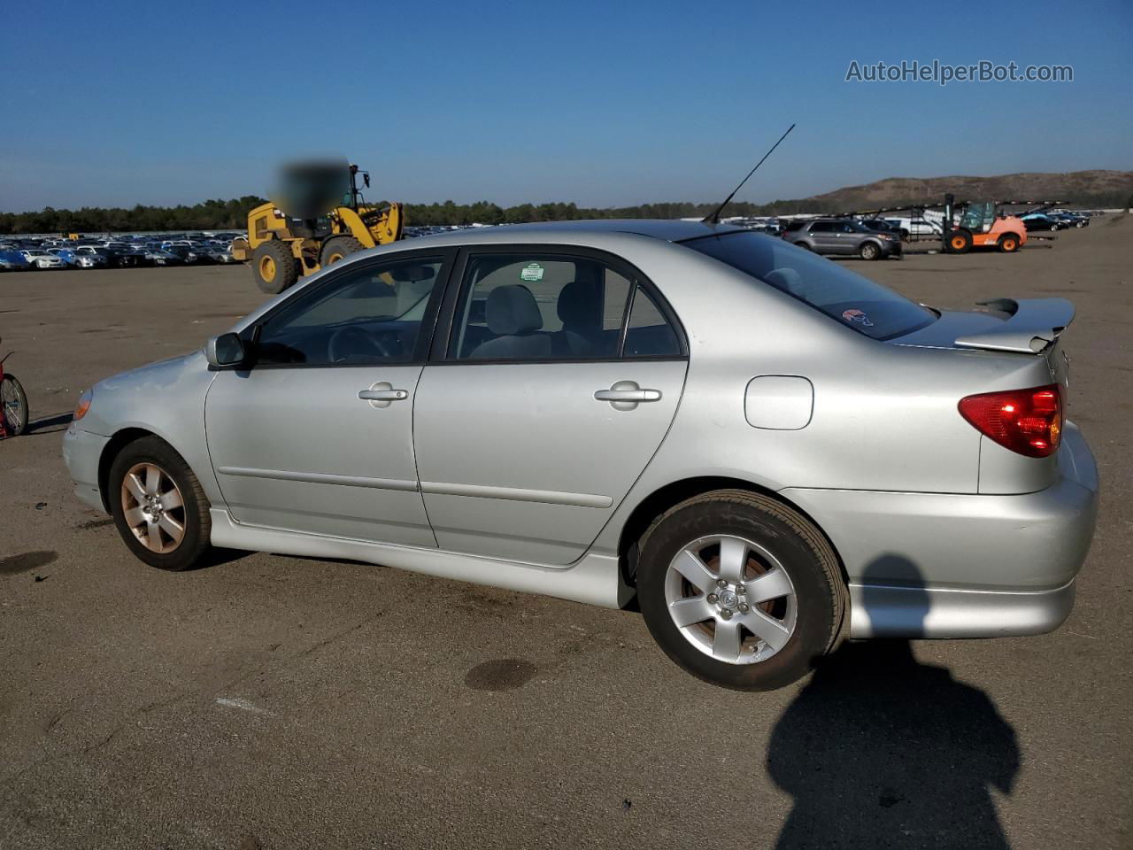 2004 Toyota Corolla Ce Silver vin: 2T1BR32E74C307749