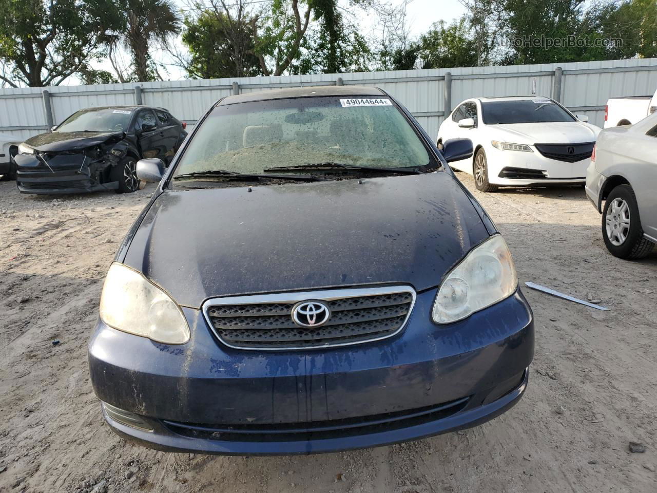 2005 Toyota Corolla Ce Blue vin: 2T1BR32E75C390813