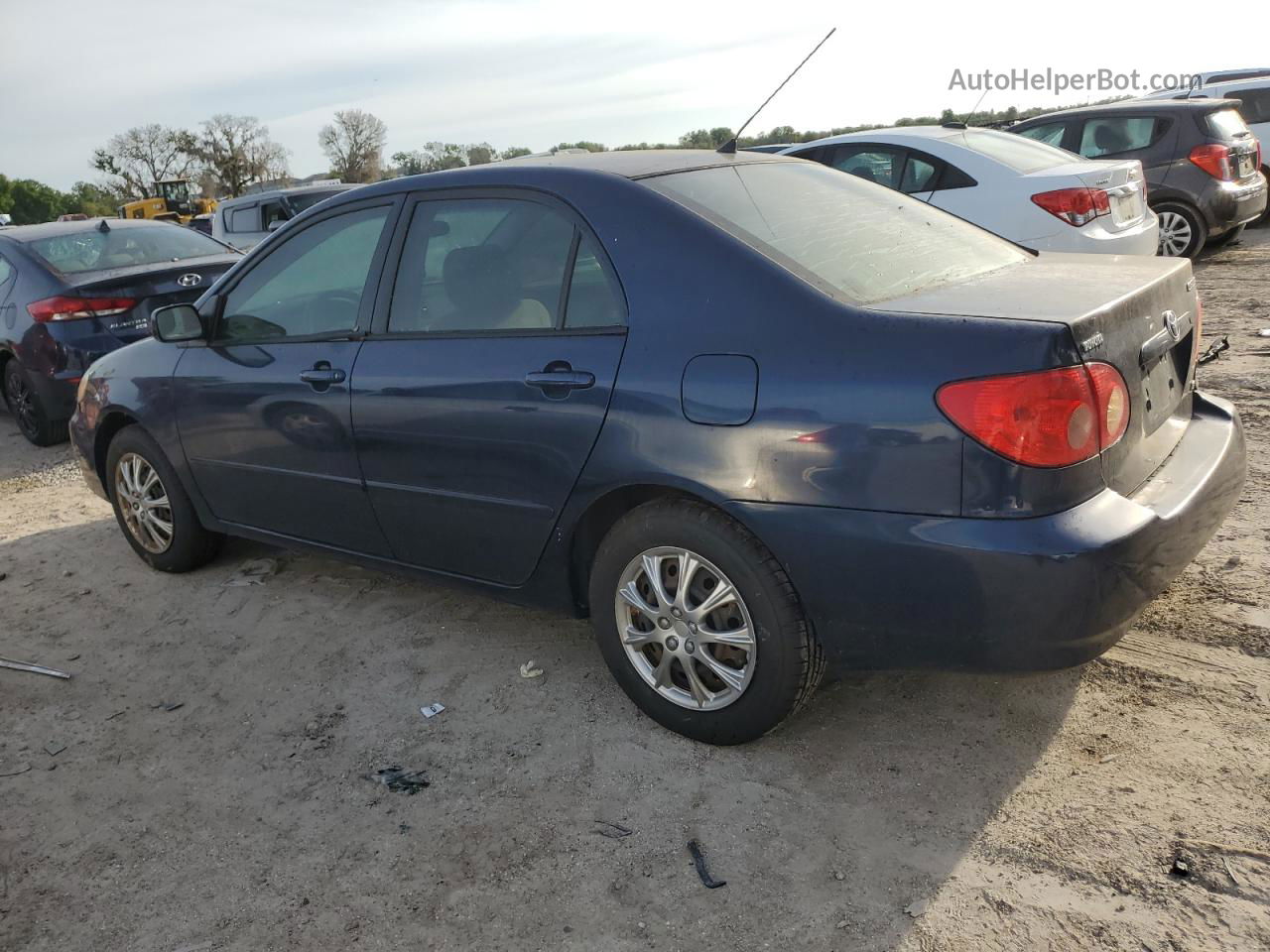 2005 Toyota Corolla Ce Blue vin: 2T1BR32E75C390813