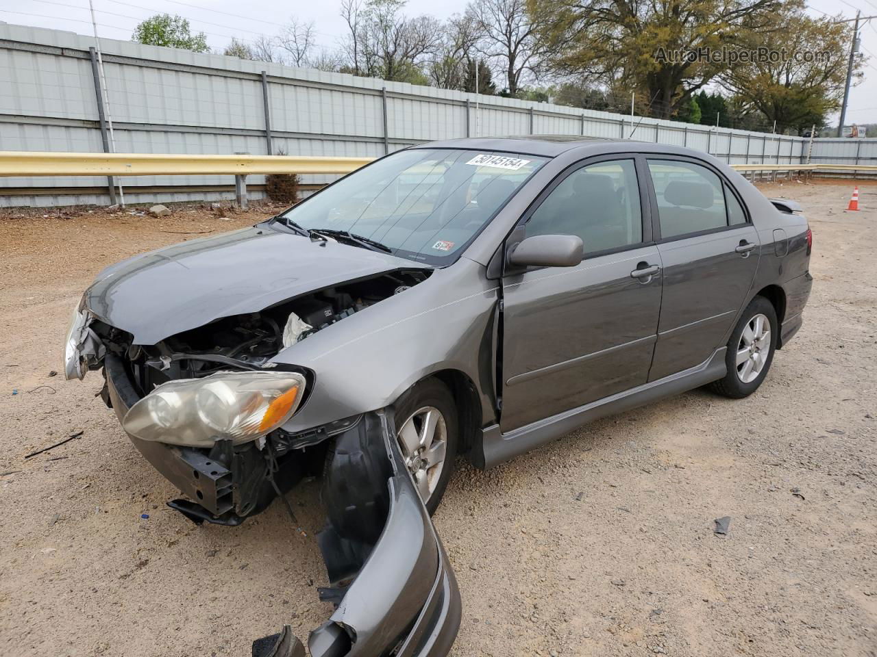 2005 Toyota Corolla Ce Gray vin: 2T1BR32E75C421462