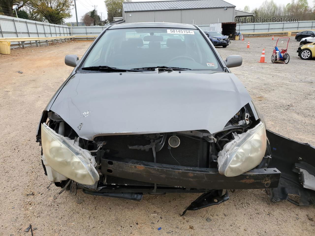 2005 Toyota Corolla Ce Gray vin: 2T1BR32E75C421462