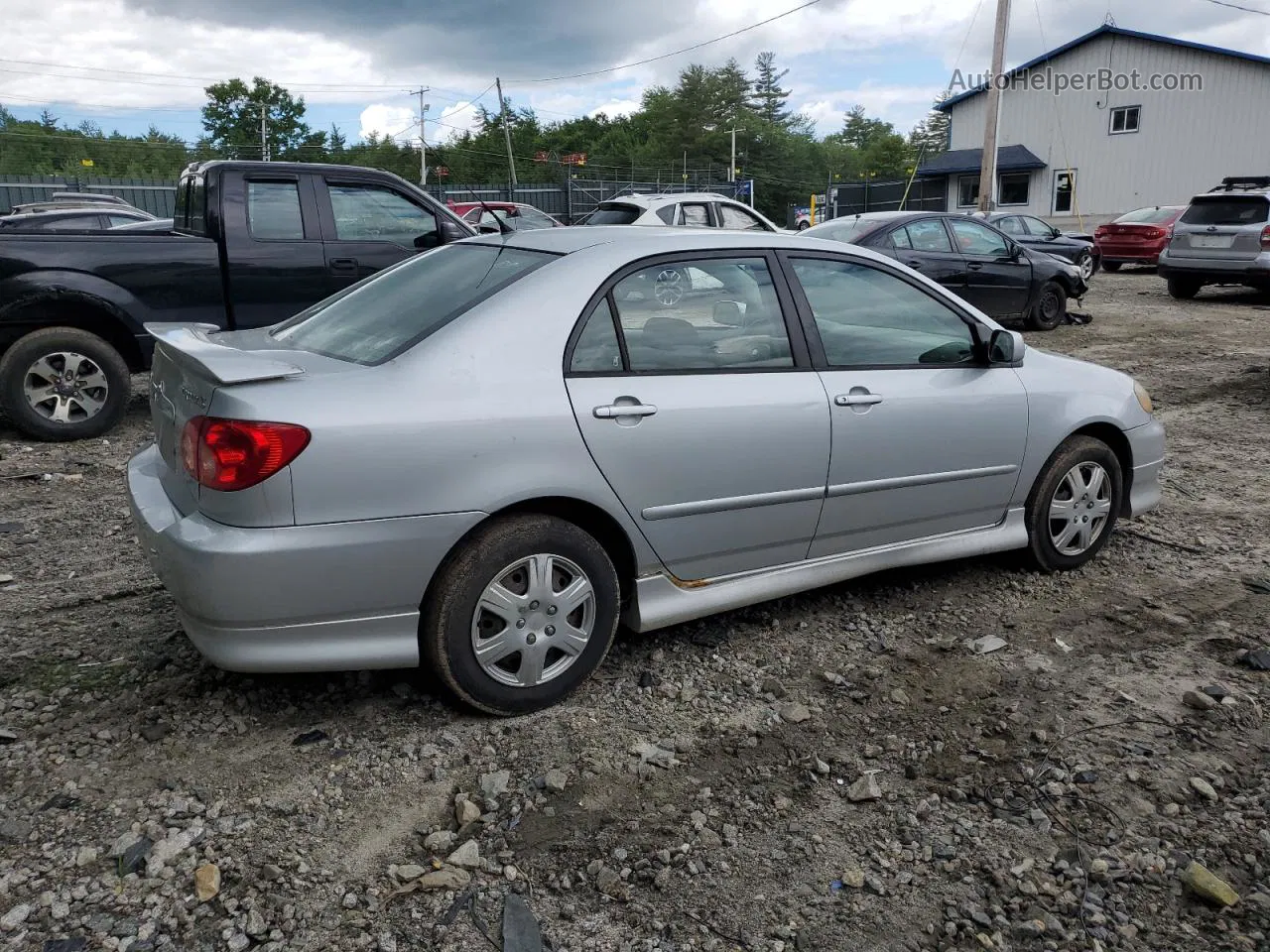 2005 Toyota Corolla Ce Серебряный vin: 2T1BR32E75C458723