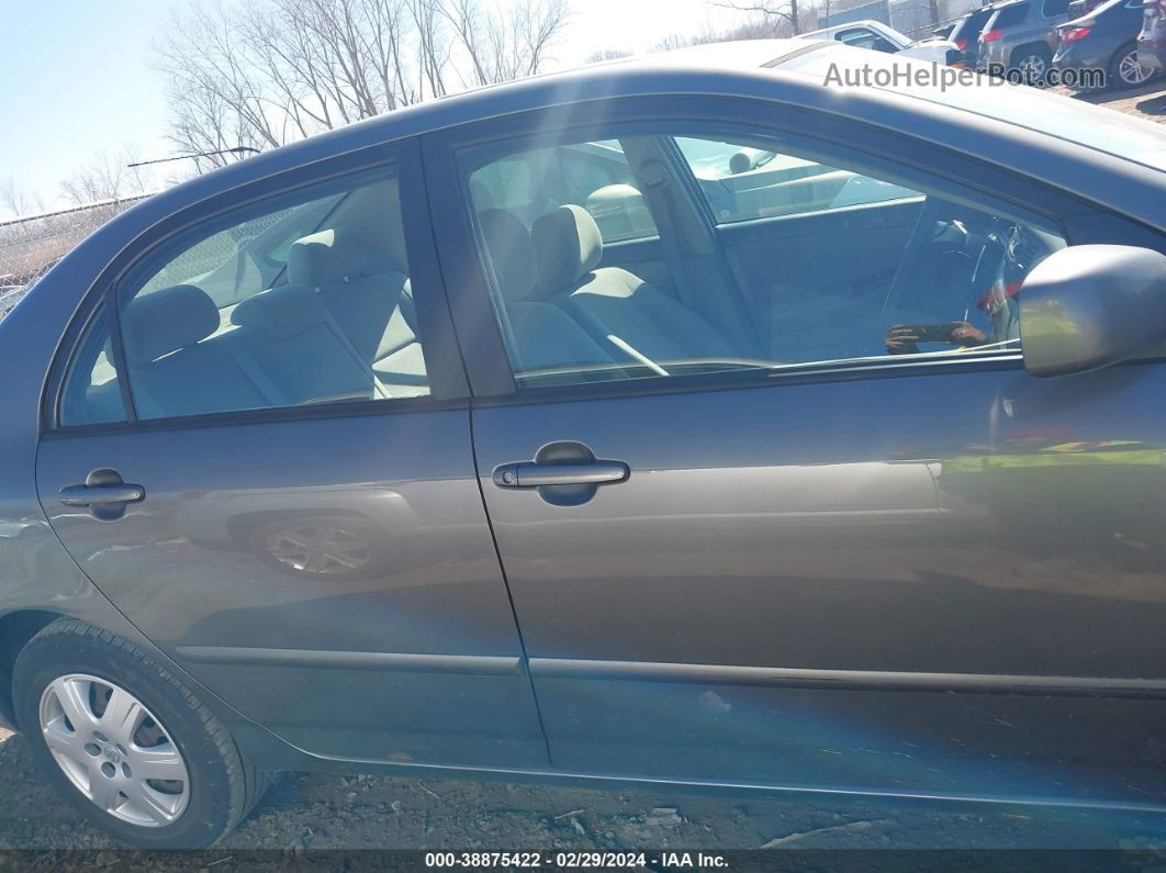 2008 Toyota Corolla Le Gray vin: 2T1BR32E78C900646