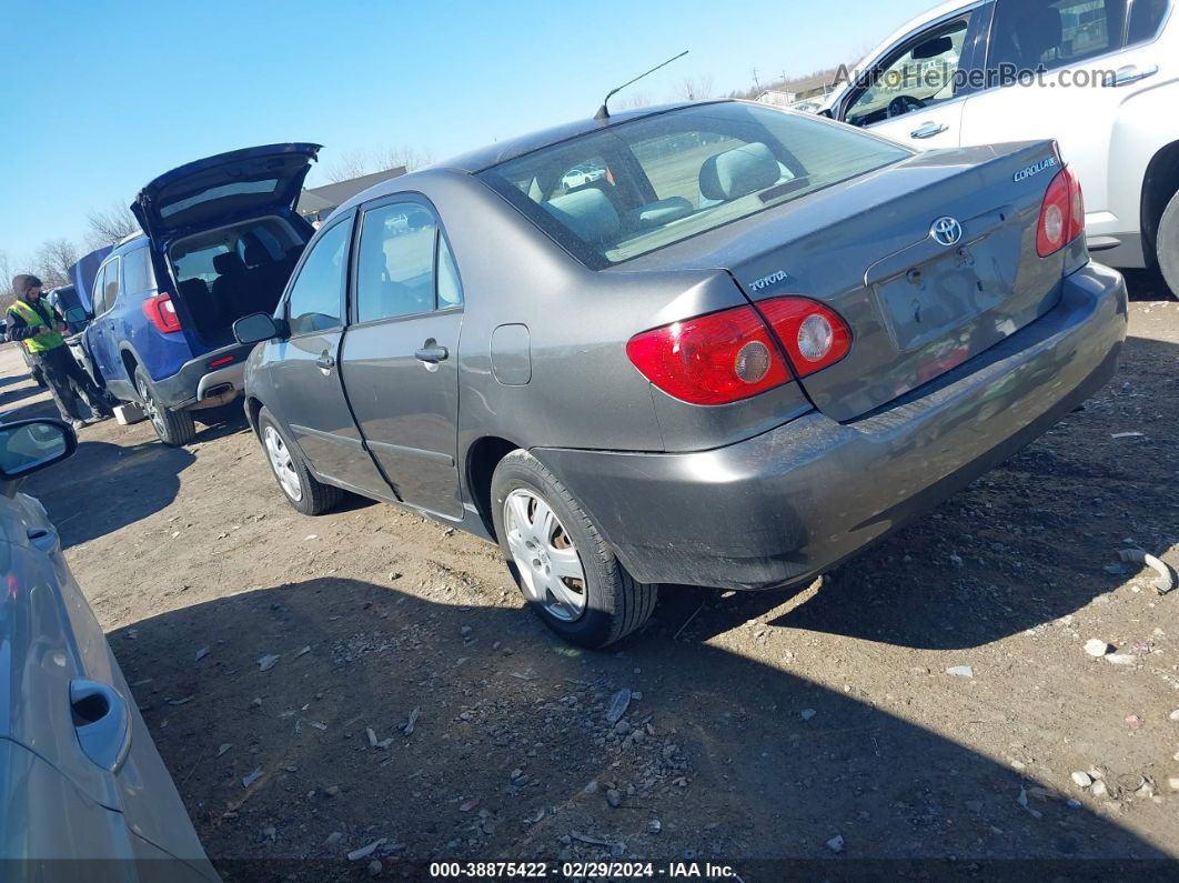 2008 Toyota Corolla Le Gray vin: 2T1BR32E78C900646