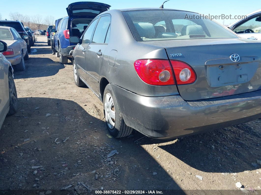 2008 Toyota Corolla Le Gray vin: 2T1BR32E78C900646