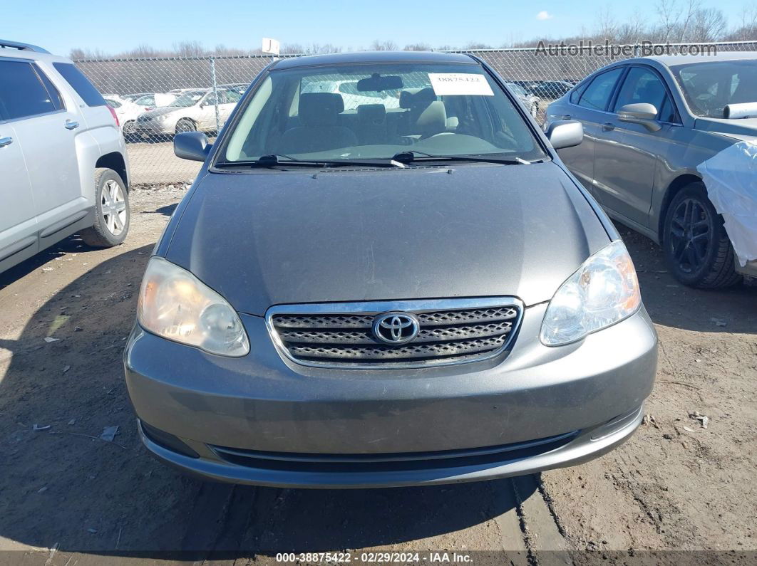 2008 Toyota Corolla Le Gray vin: 2T1BR32E78C900646