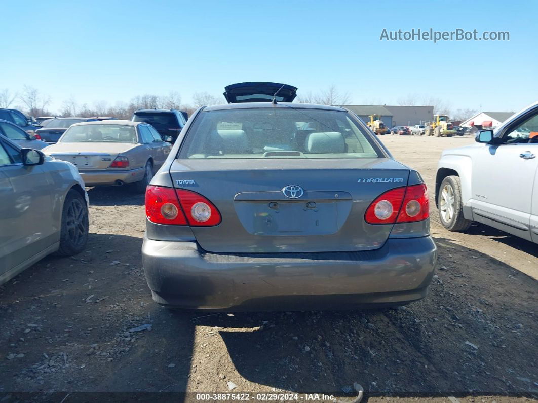 2008 Toyota Corolla Le Gray vin: 2T1BR32E78C900646