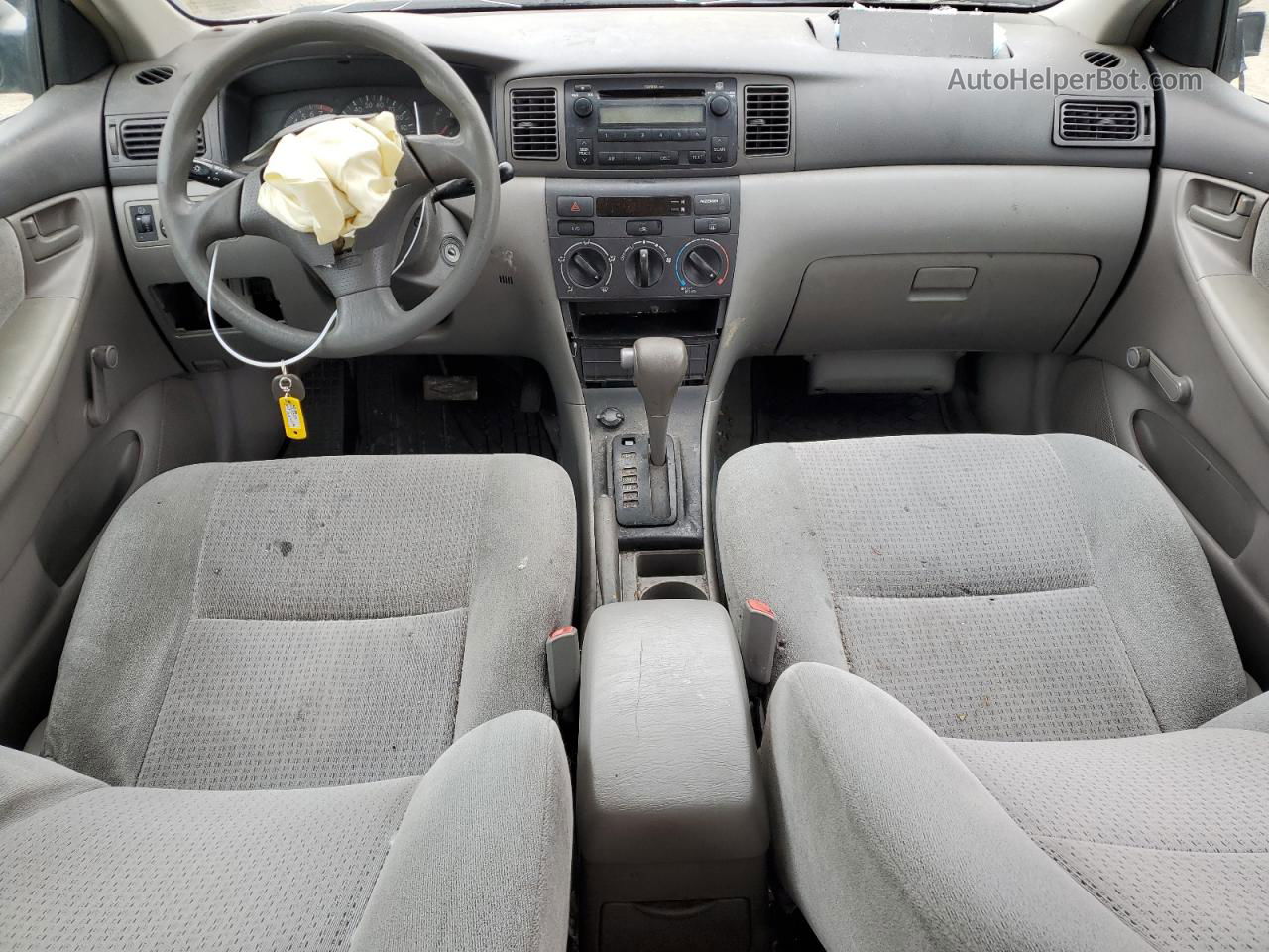 2008 Toyota Corolla Ce Silver vin: 2T1BR32E78C904602