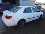 2008 Toyota Corolla Ce White vin: 2T1BR32E78C910058