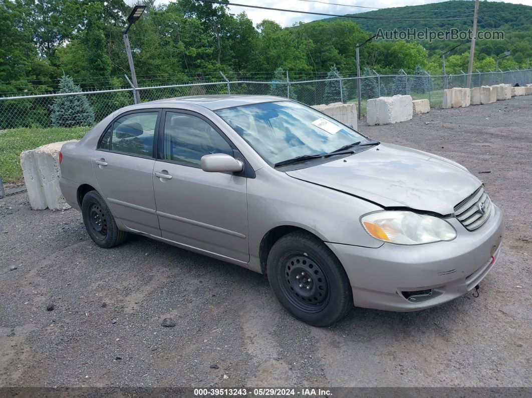 2003 Toyota Corolla Le Tan vin: 2T1BR32E83C016711