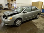 2003 Toyota Corolla Ce Gray vin: 2T1BR32E83C129235