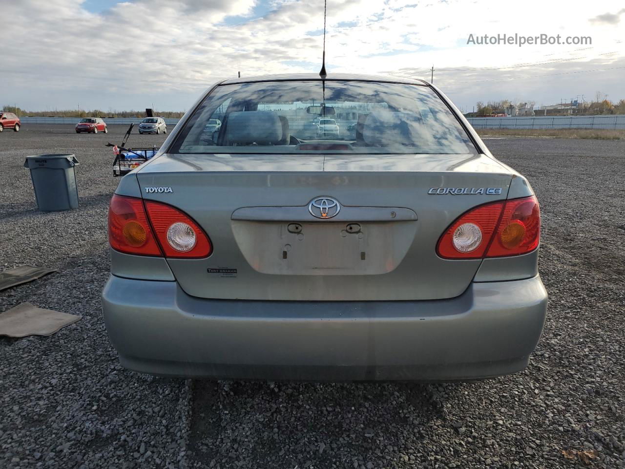 2003 Toyota Corolla Ce Green vin: 2T1BR32E83C767341