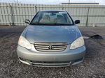 2003 Toyota Corolla Ce Green vin: 2T1BR32E83C767341