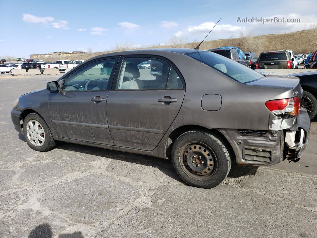 2004 Toyota Corolla Ce Серый vin: 2T1BR32E84C191736