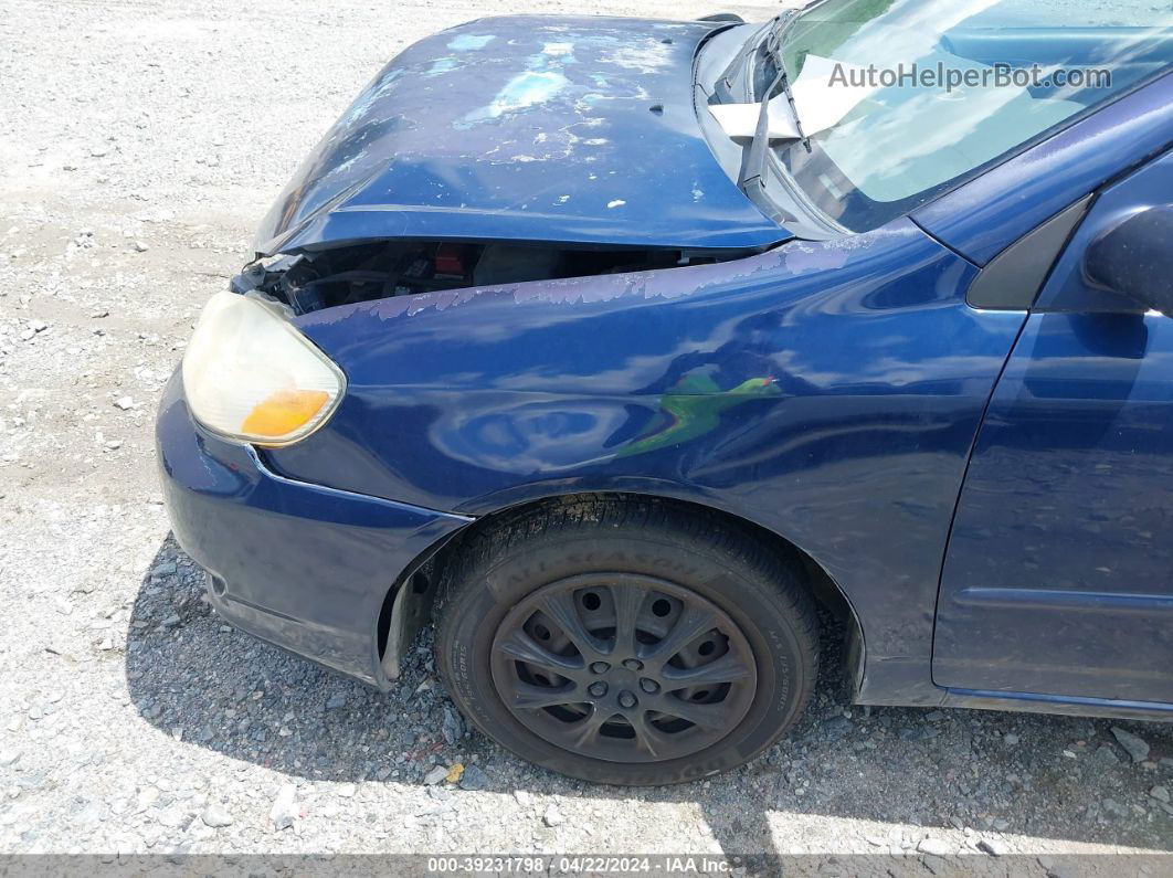 2004 Toyota Corolla Le Dark Blue vin: 2T1BR32E84C235640