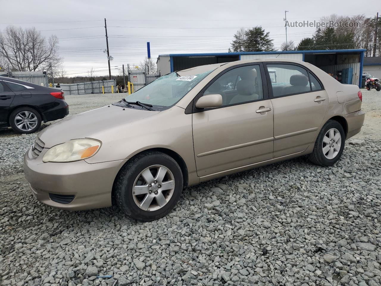 2004 Toyota Corolla Ce Gold vin: 2T1BR32E84C279363