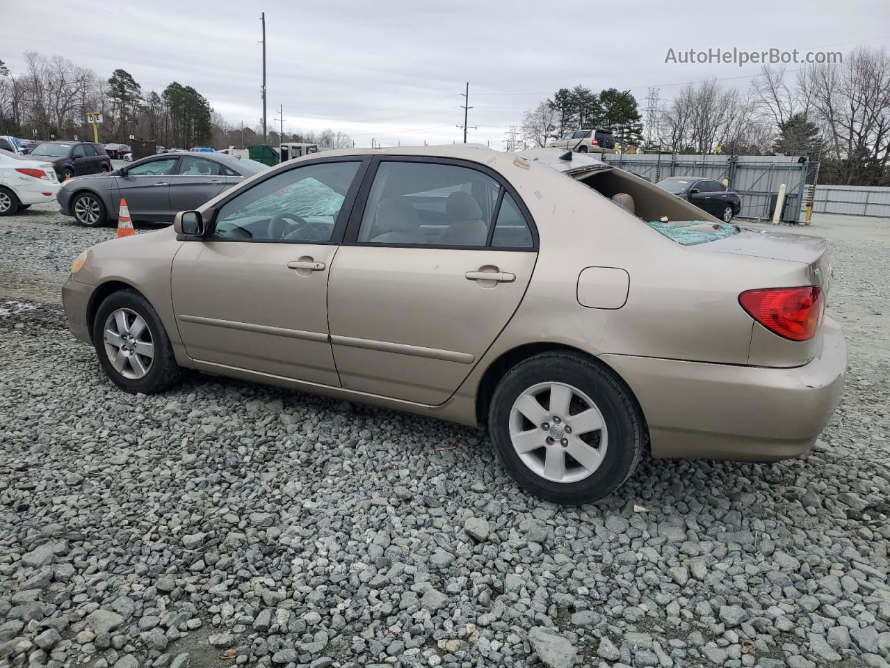 2004 Toyota Corolla Ce Gold vin: 2T1BR32E84C279363