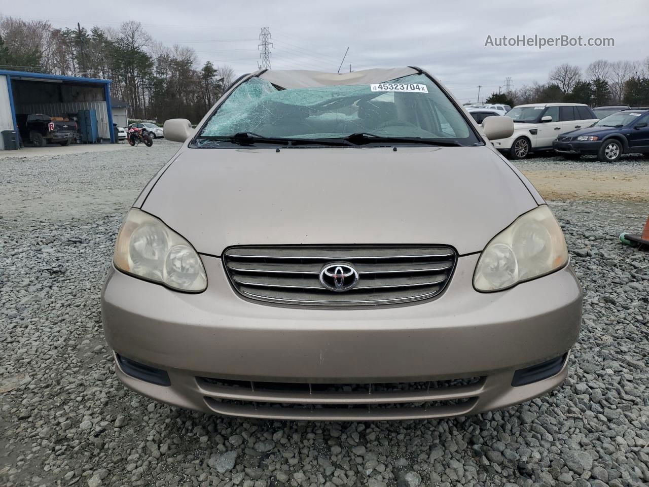 2004 Toyota Corolla Ce Gold vin: 2T1BR32E84C279363