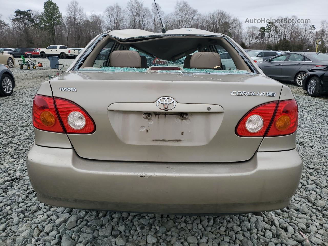 2004 Toyota Corolla Ce Gold vin: 2T1BR32E84C279363