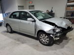 2004 Toyota Corolla Ce Silver vin: 2T1BR32E84C296180