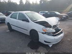 2005 Toyota Corolla Ce White vin: 2T1BR32E85C389847