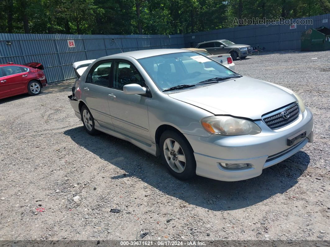 2005 Toyota Corolla S Silver vin: 2T1BR32E85C416416