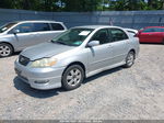 2005 Toyota Corolla S Silver vin: 2T1BR32E85C416416