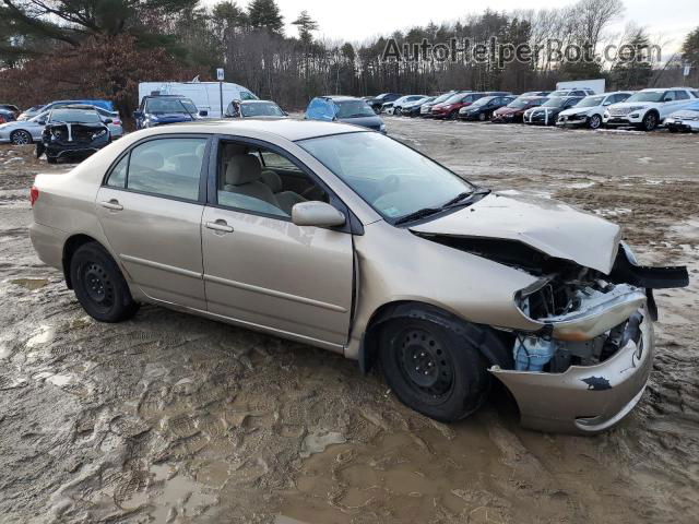 2008 Toyota Corolla Ce Tan vin: 2T1BR32E88C869410