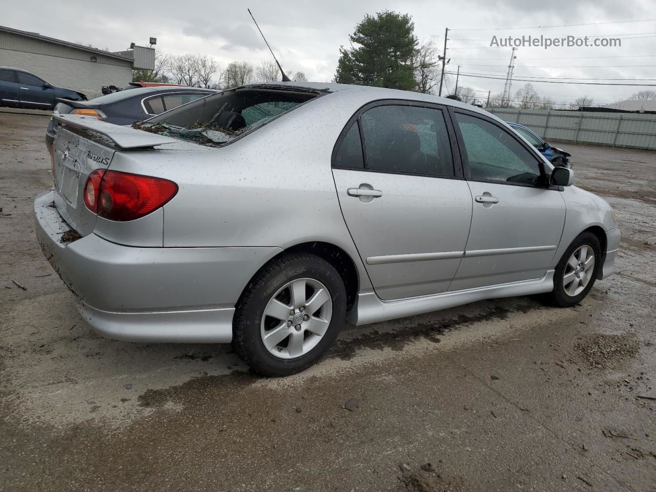 2008 Toyota Corolla Ce Silver vin: 2T1BR32E88C870508