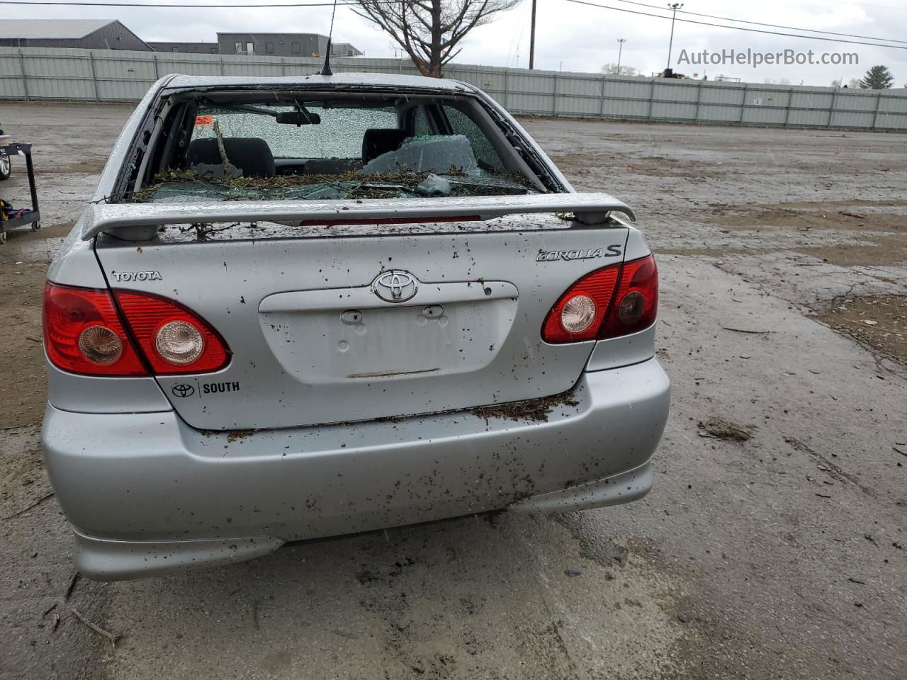 2008 Toyota Corolla Ce Silver vin: 2T1BR32E88C870508