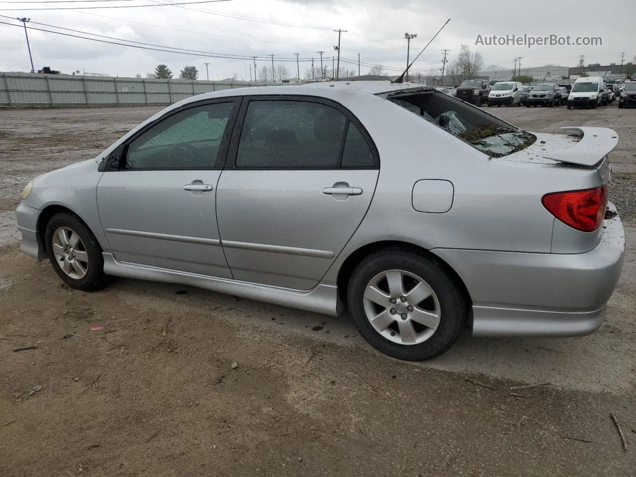 2008 Toyota Corolla Ce Silver vin: 2T1BR32E88C870508