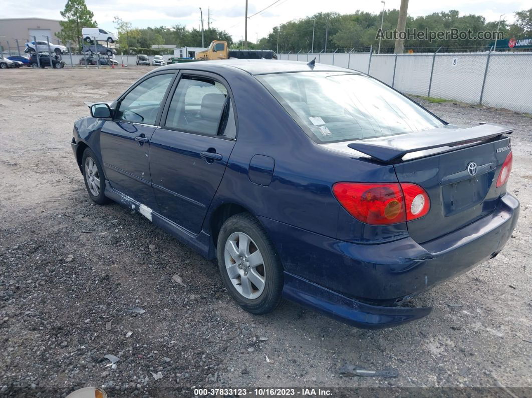 2003 Toyota Corolla S Синий vin: 2T1BR32E93C019844