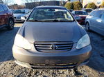 2003 Toyota Corolla Ce Gray vin: 2T1BR32E93C096133