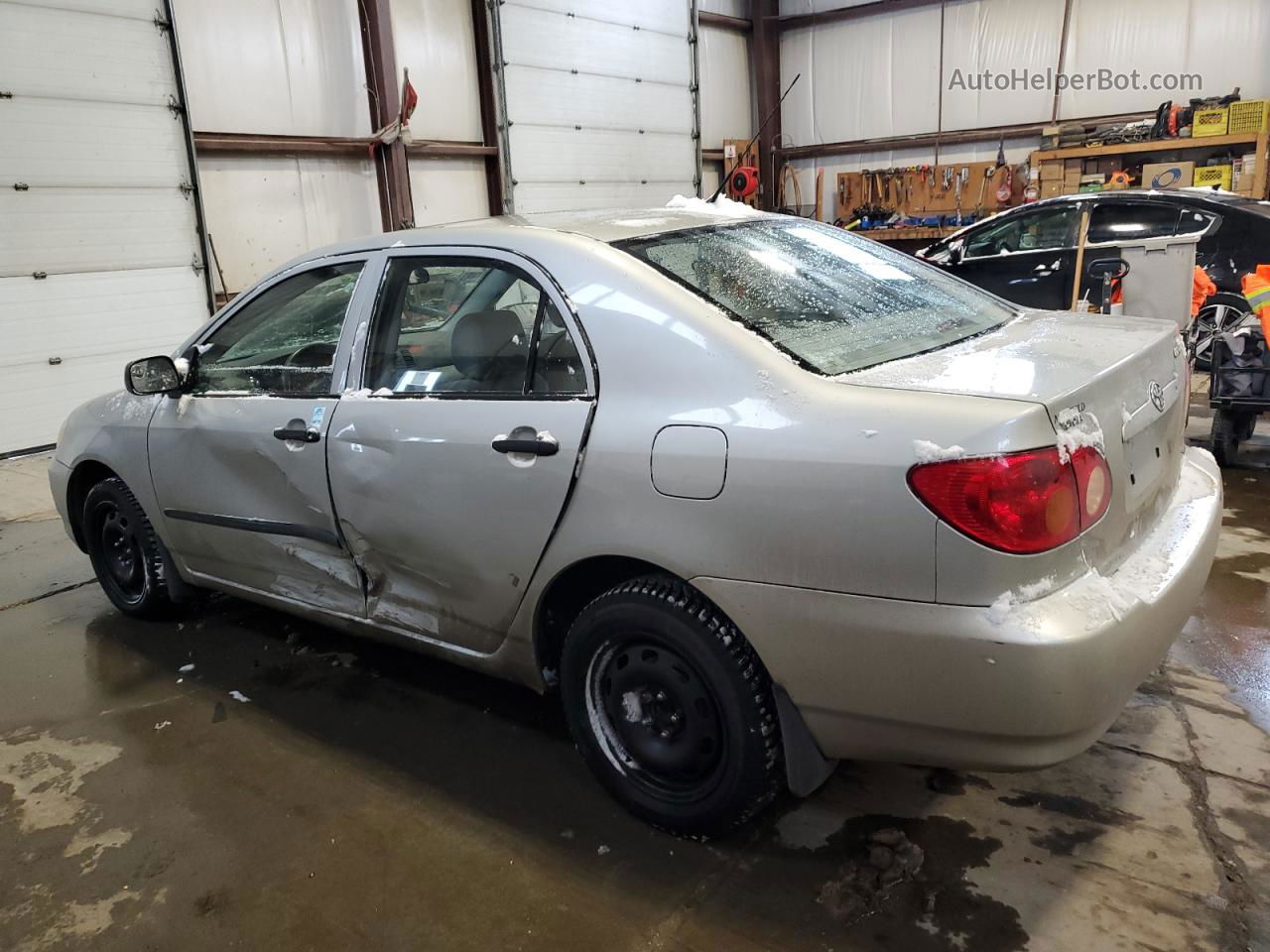 2003 Toyota Corolla Ce Silver vin: 2T1BR32E93C771768